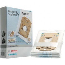 4 Sacs de rechange Typ. K MegaFilt® SuperTEX + 1 filtre Micro-Hygiénique 00468265